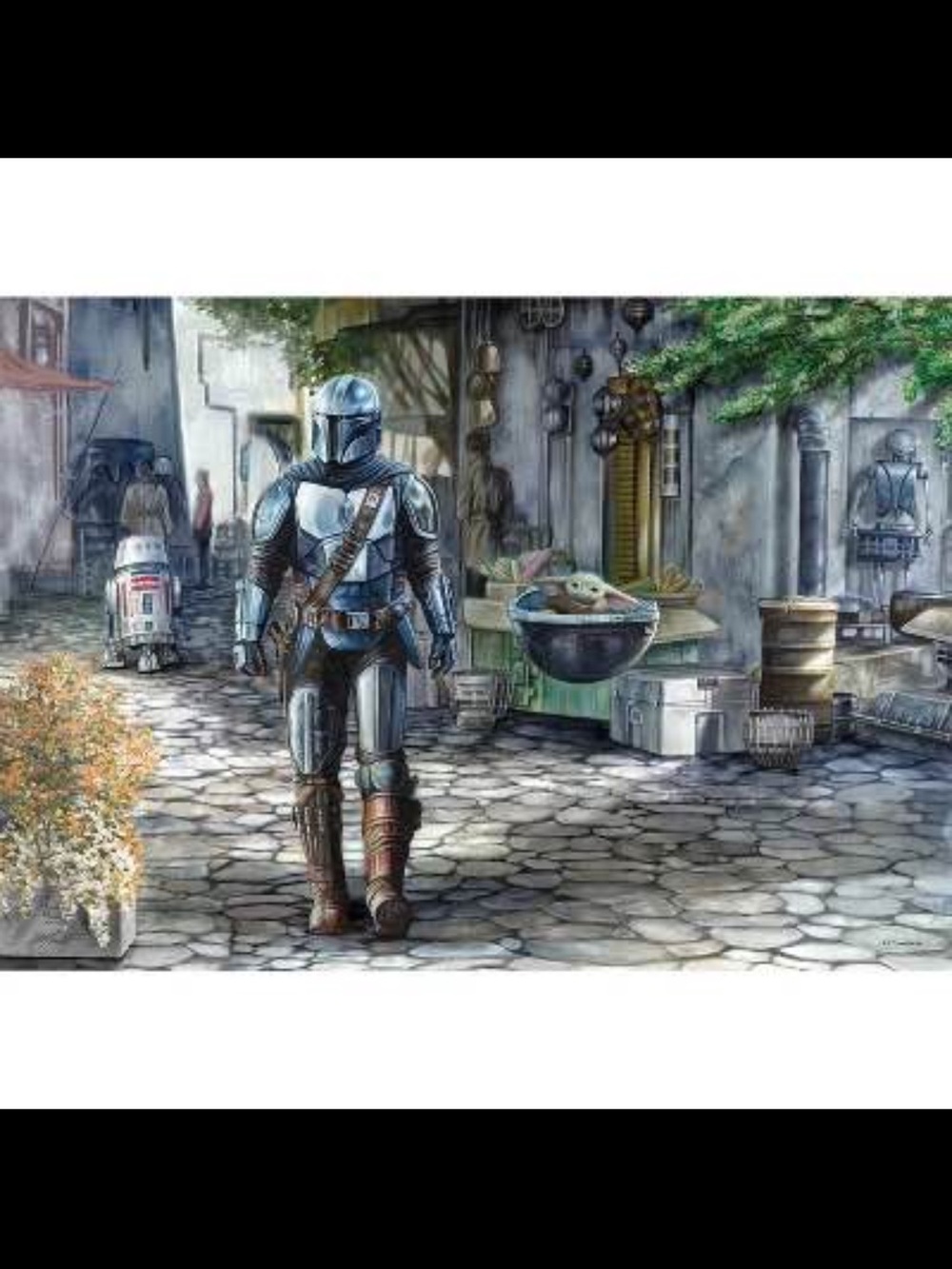 Star Wars mandalorian poster